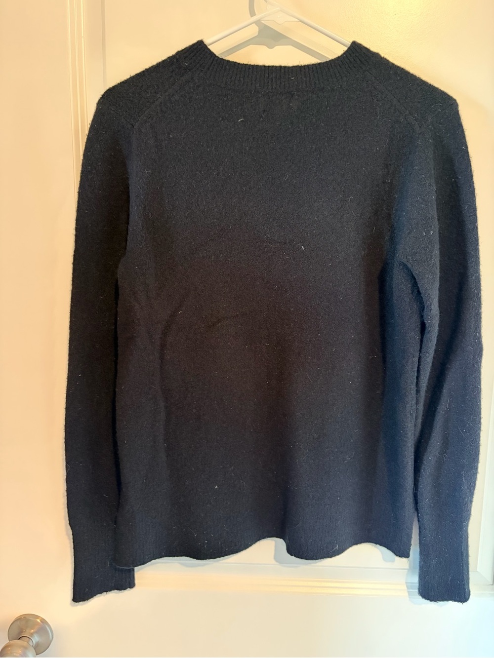 J. Crew Black Extra Soft Crewneck Sweater - Picture 5 of 6